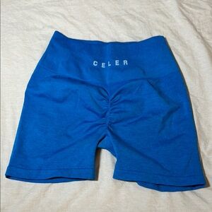 Vibrant Blue Women's Bike Shorts